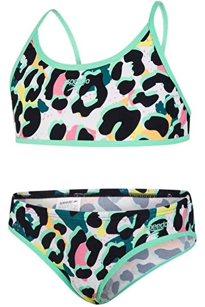 erorex Girl'S Junglespeak Allover Tie 2 Piece Bikini (Pack Of 1)