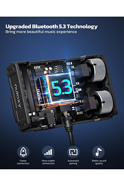 erorex Bluetooth 5.3 Car Adapter, Car Fm Bluetooth Transmitter Air Vent Installation & Dsp Noise