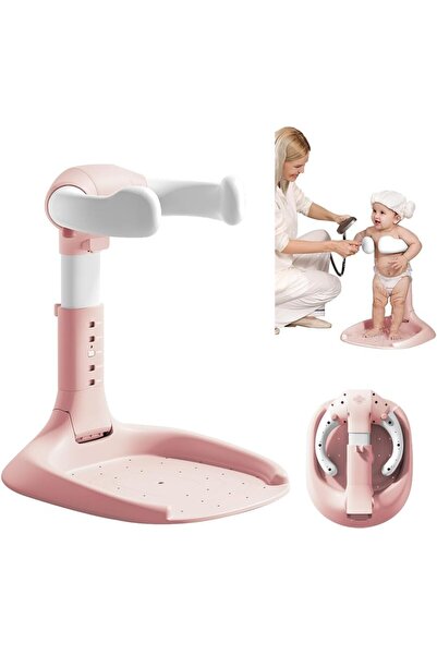 erorex Baby Shower Stand Support Adjustable Baby Shower Stand Anti Slip Base Baby Bath Helper Smart Water