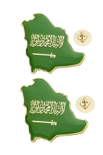 Toybox بروش مغناطيسي للاحتفال باليوم الوطني السعودي، قطعتين