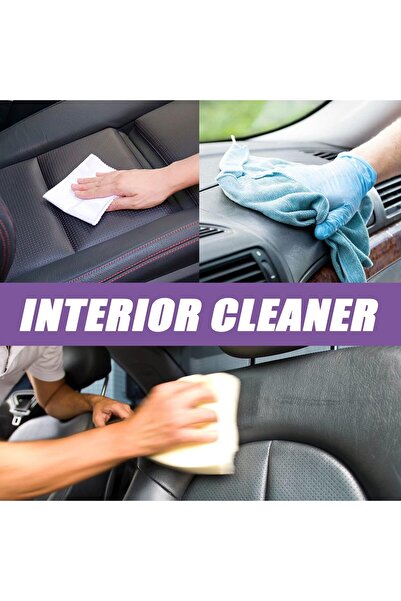 erorex Interior Car Cleaner & Stain Remover - 120Ml Biodegradable Car Polish Leather Cleaner Supplies