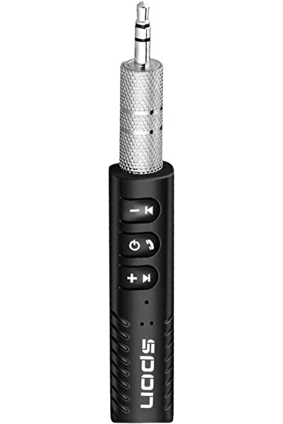 erorex 3.5Mm Jack Bluetooth Car Kit Hands Free Music Audio Receiver Adapter Universal Auto Aux Kit Speaker