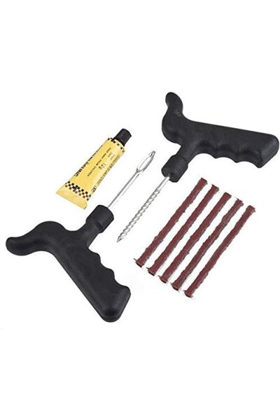 erorex Car Bike Auto Tubeless Tire Puncture Plug Repair Tool Kit