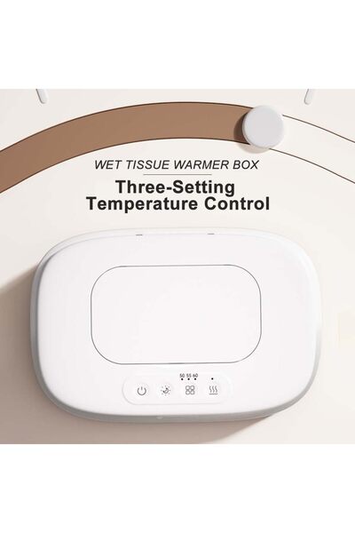 erorex Baby Wipe Warmer Baby Wet Wipes Dispenser Bright Led Ample Lights Nighttime Changes 3 Gear Smart