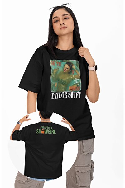 Fuddy Moda تي شيرت مطبوع عليه The Life Of A Showgirl Ense للجنسين، تي شيرت كب...