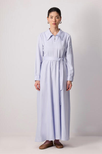 Touché Privé COLLAR ZIPPER DRESS