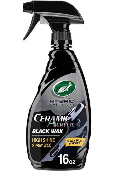 erorex 53447 حلول هجينة سيراميك أكريليك أسود بخاخ شمعي طلاء سيارة أسود مركب، يملأ الخدوش