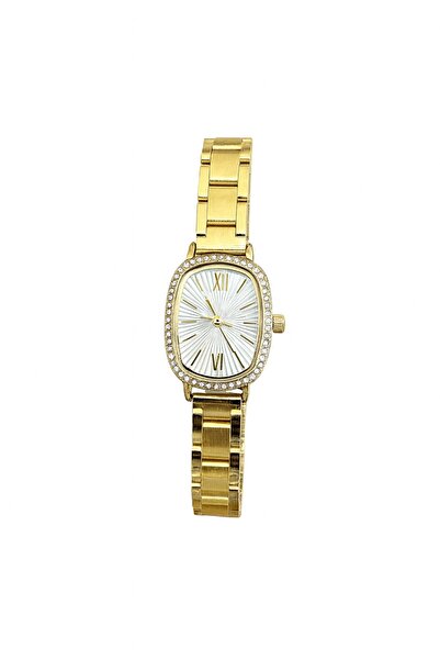 LOOQ Roman Numeral Women's Wristwatch with Zircon Stone Detail