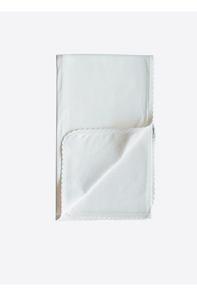 kitikate Organic New Basic Double Layer Blanket Ecru