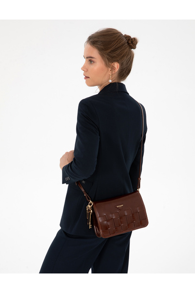 Pierre Cardin Kahverengi Çapraz Çanta 50321775-VR029