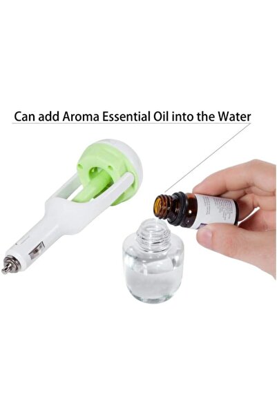 erorex Sulfar Car Plug-In Air Humidifier And Freshener Green Color