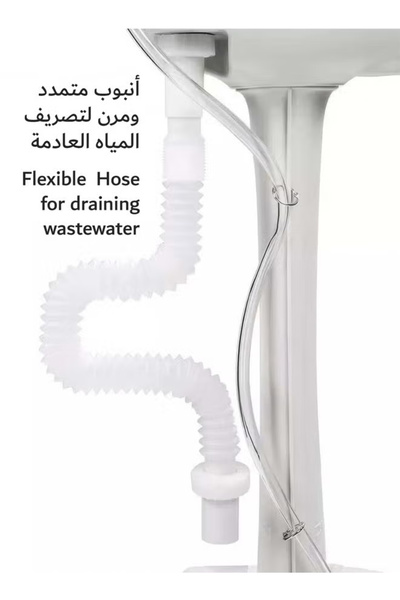 Cady One Travel Sink for Camping and Trekking 17L Capacity with Soap Dispenser and Wheels