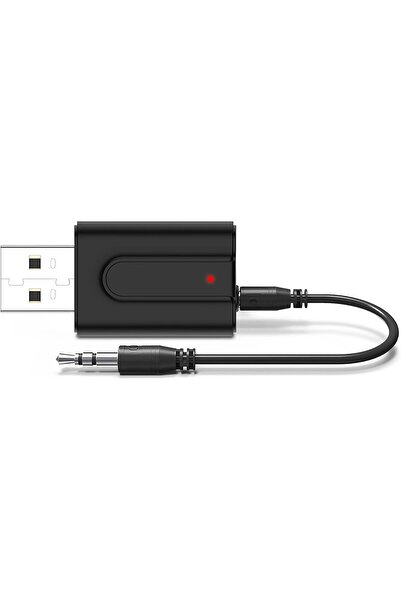 erorex 2--1 جهاز إرسال واستقبال USB Bluetooth 5.0، محول صوت لاسلكي للتلفزيون، والكمبيوتر الشخصي، وسماعات الرأس، ومكبرات الصوت،