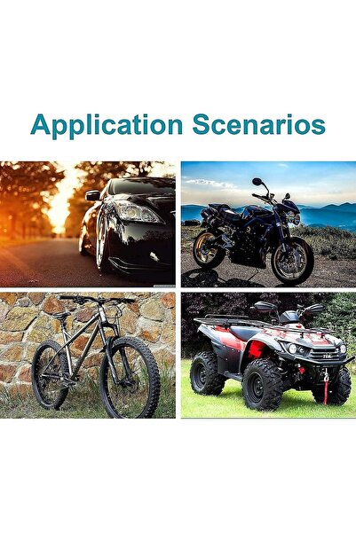 erorex 40 Pcs Tire Repair Rubber Nail Set, Car Tire Fast Repair Nails Screw Driver, Self-Service Tire