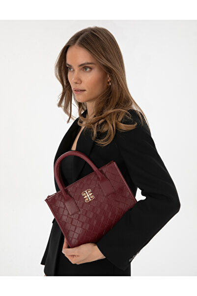 Pierre Cardin Claret Red Handbag 50315848-Vr014