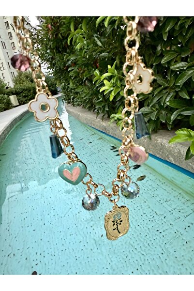 Pukka Collectionn Marka Model Charmlı Kolye