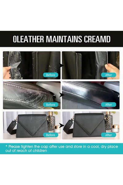 erorex Leather Recoloring Balm, Scratch Repair Leather Paint Sponge, Dark Gray Leather Color Restorer