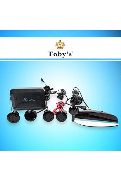 erorex Car Parking Sensor Black Color With Led Display Audio Alarm