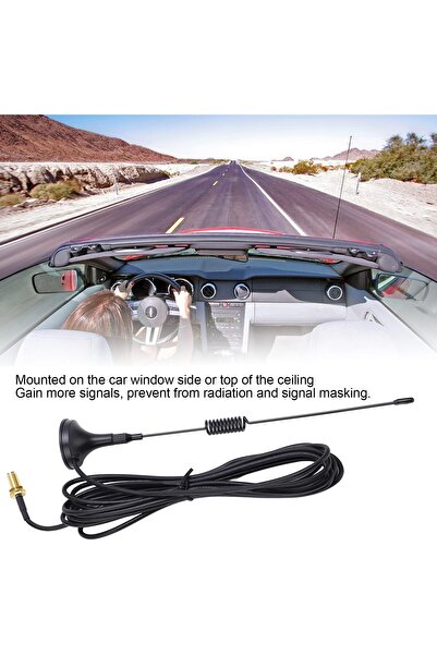 erorex قاعدة تثبيت مغناطيسية لهوائي سيارة كينوود عالية الكسب SMA أنثى محول قوس بطول 20 سم UHF