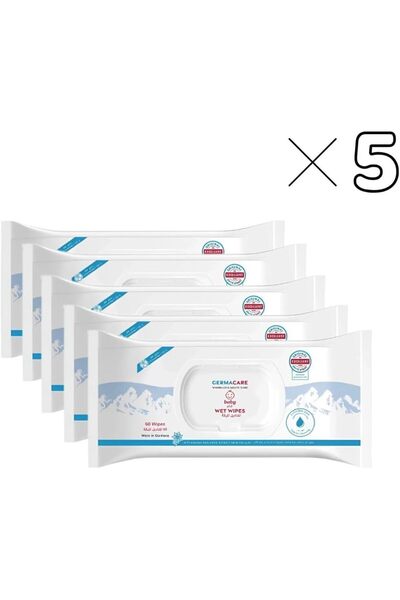 erorex Baby Wet Wipes Set 60 Sheet 5 Pack