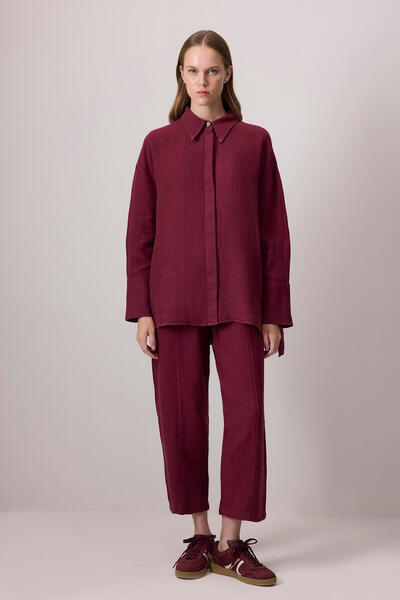 Touché Privé 100% Linen Shirt Pants Set