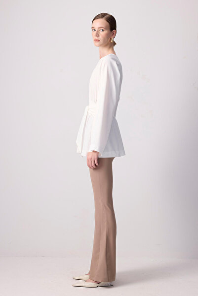 Touché Privé Poplin Tunic with Binding Details