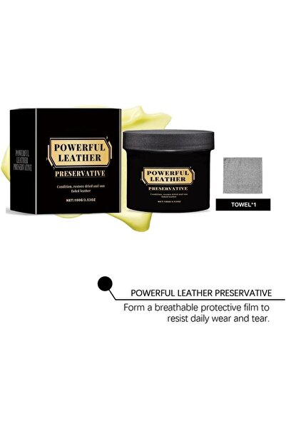 erorex Heavy Duty Leather Preservative - All Natural Beeswax Fragrance Oil Conditioner-