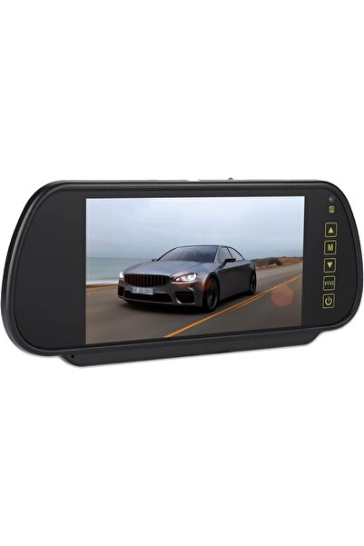 erorex كاميرا مرآة الرؤية الخلفية، شاشة LCD مقاس 7 بوصات، كاميرا احتياطية، كاميرا الرؤية الخلفية، الرؤية الخلفية