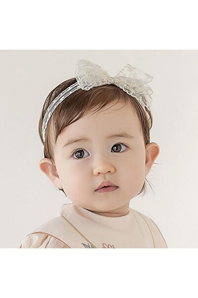 erorex Baby Girls Bow Headband Lace Bow Knot Hair Band Elastic Head Wrap For Toddlers & Infants (Style 1)