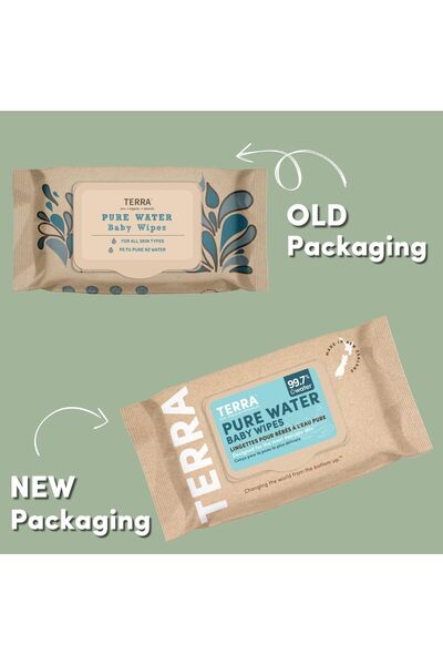 erorex Bamboo Baby Wipes99.7% Pure New Zealand Water 100% Biodegradable Bamboo Fiber 0% Plastic Sensitive