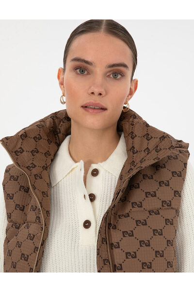 Pierre Cardin Bej Regular Fit Yelek 50313957-VR011