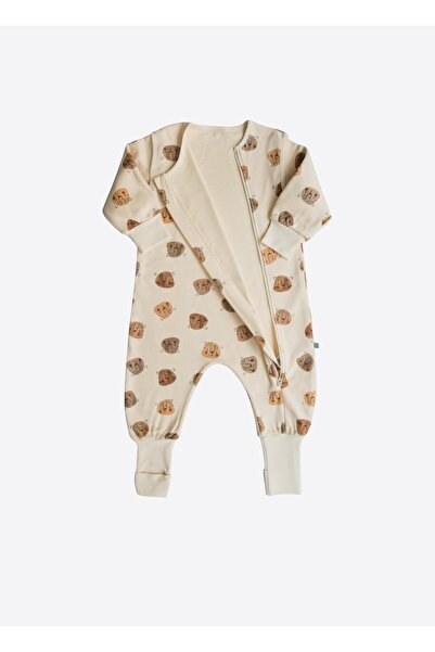 kitikate Organik Animals Uyku Tulumu Natural