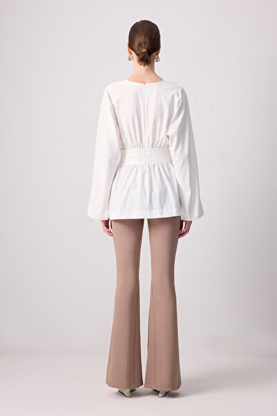 Touché Privé Poplin Tunic with Binding Details