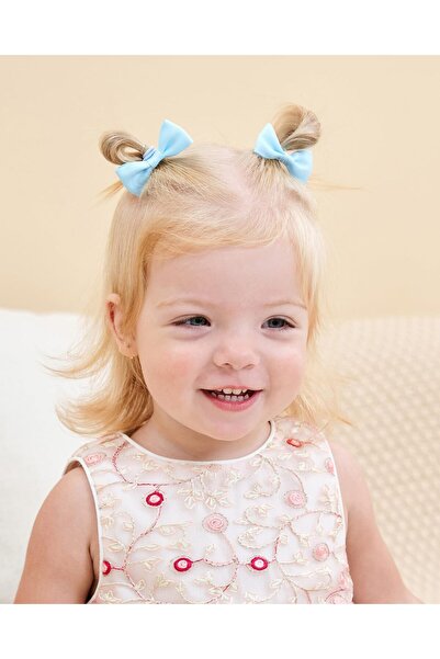 erorex Baby Girl Hair Accessories Set 20 Pcs Bow Tie Mini Elastic Hair Bands Suitable For Toddlers