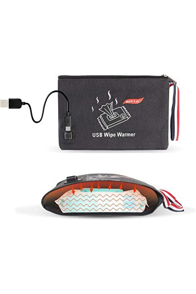 erorex Usb Baby Wipe Warmer 5V Portable Usb Baby Infant Wet Wipes Warmer Bag Travel Go Most Suitable
