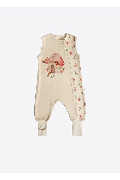 kitikate Organic Flowers Sleeping Bag Natural