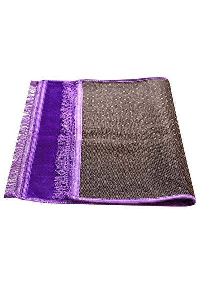 Generic Premium Comfort Prayer Mat Soft and Durable Prayer Mat for Daily Prayers 120x80cm Purple Color