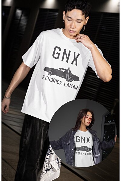 Fuddy Moda تي شيرت مطبوع للجنسين من Gnx Kendrick Lamar، تي شيرت برقبة دائرية ...