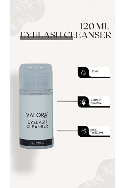 Valora - KİRPİK CLEANSER- TEMİZLEME SUYU 120 ML