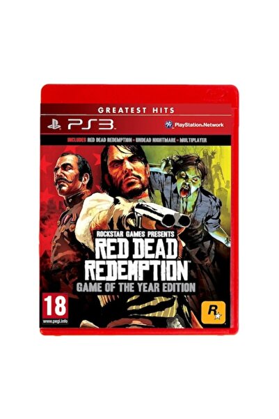 RockStar Games Red Dead Redemption Ediția Jocul Anului Cele mai mari hituri pentru PlayStation 3