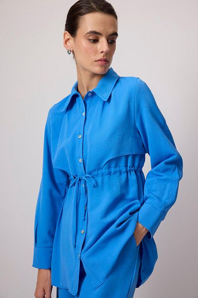 Touché Privé Linen Textured Shirt Pants Set