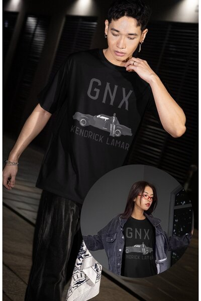 Fuddy Moda تي شيرت مطبوع للجنسين من Gnx Kendrick Lamar، تي شيرت برقبة دائرية ...