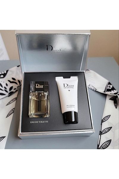 DIOREXA Set of Dior Homme Eau de Toilette and Dior Homme Shower Gel, 10ml perfume and 20ml shower gel