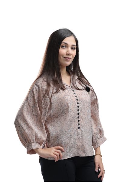 SUGA Autumn Floral Blouse