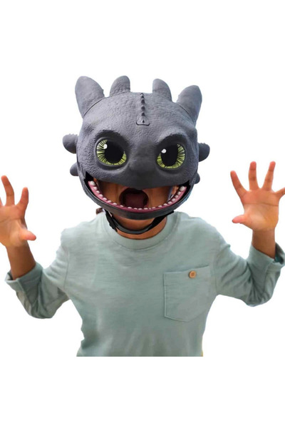 NW NessiWorld Nessiworld How to Train Your Dragon Toothless Mask with Sound and Light 38 cm