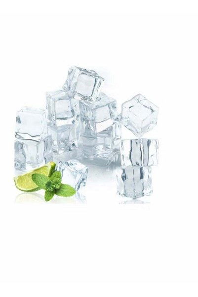 Generic 50 Pcs 20MM Reusable Plastic Ice Cubes Clear Acrylic Fake Artificial ...