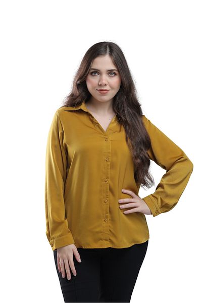 SUGA Sunset silk blouse