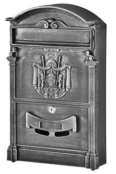 SGTT Mailbox Antique Silver 410x255x90 mm
