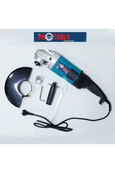 GVN PROTOOLS 230 mm Büyük Boy Spiral Taşlama Canavar | 2200W Döner Tetikli Ta...