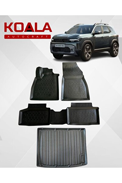 KoalaOtoTekstil RENAULT DUSTER MİLD HYBRİD (4x4) (2024-sonrası) Ile Uyumlu-Ar...